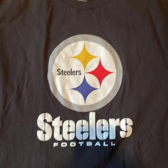 Steelers short sleeve T-shirt, men’s M - Picture 2 of 3